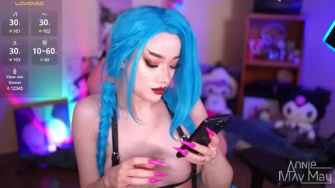 Snapshot of annie_may_may chatting on 02.25.25 Annie May   online show from 02.25.25