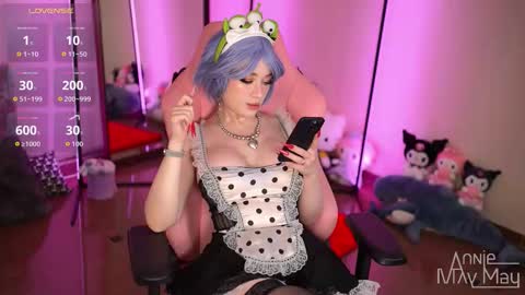 Snapshot of annie_may_may chatting on 09.26.25 Annie May   online show from 09.26.25