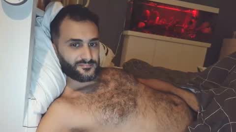 Snapshot of arabhairy90 chatting on 12.24.24 hairycub online show from 12.24.24