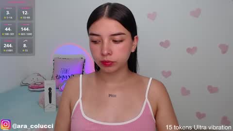 Snapshot of aratna_coluccii chatting on 09.29.25 Aratna my dream 3000 tokens online show from 09.29.25