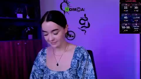 Snapshot of aria_glow chatting on 07.25.26 Aria online show from 07.25.26