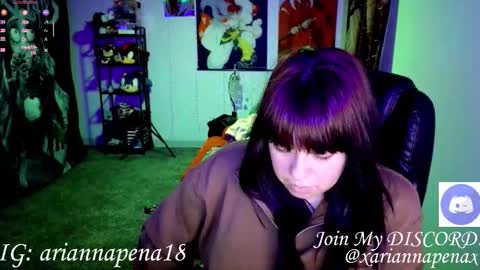 Snapshot of ariannapena chatting on 01.09.26 Arianna Pea online show from 01.09.26
