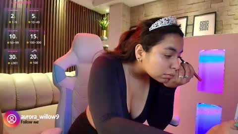 Snapshot of aurora_willow9 chatting on 12.19.25 aurora_willow9 online show from 12.19.25
