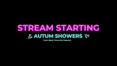 Autum Showers online show from 05.24.26