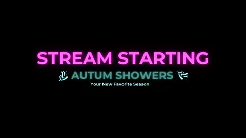 Autum Showers online show from 05.31.26
