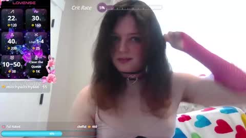 Snapshot of awfullyaudrey chatting on 02.14.25 AudreySins online show from 02.14.25