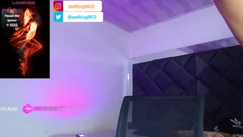 Snapshot of axelking13 chatting on 12.01.24 Axel King online show from 12.01.24