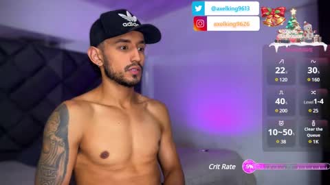 Snapshot of axelking13 chatting on 12.22.24 Axel King online show from 12.22.24