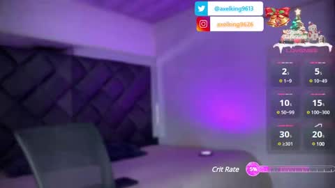 Snapshot of axelking13 chatting on 12.22.24 Axel King online show from 12.22.24