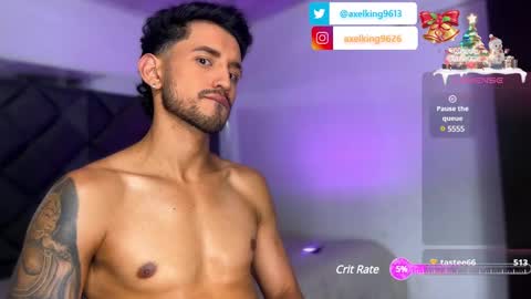 Snapshot of axelking13 chatting on 12.25.24 Axel King online show from 12.25.24