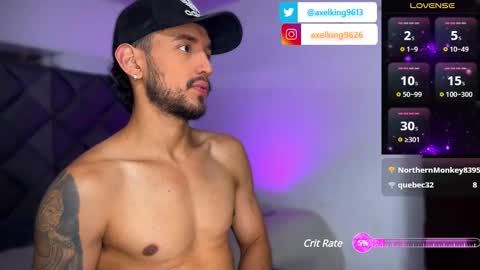 Snapshot of axelking13 chatting on 01.11.25 Axel King online show from 01.11.25