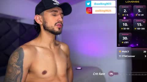 Snapshot of axelking13 chatting on 01.19.25 Axel King online show from 01.19.25