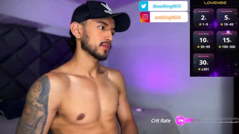 Snapshot of axelking13 chatting on 01.21.25 Axel King online show from 01.21.25