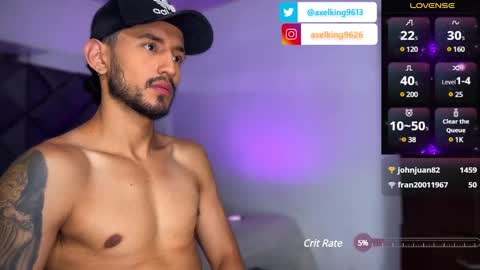 Snapshot of axelking13 chatting on 01.22.25 Axel King online show from 01.22.25