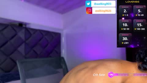 Snapshot of axelking13 chatting on 02.23.25 Axel King online show from 02.23.25