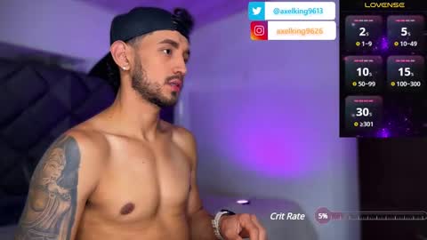 Snapshot of axelking13 chatting on 03.01.25 Axel King online show from 03.01.25