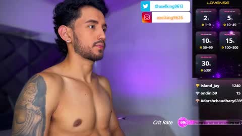 Snapshot of axelking13 chatting on 03.10.25 Axel King online show from 03.10.25