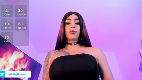 Snapshot of babybriexxx_ chatting on 12.31.24 Brianna online show from 12.31.24