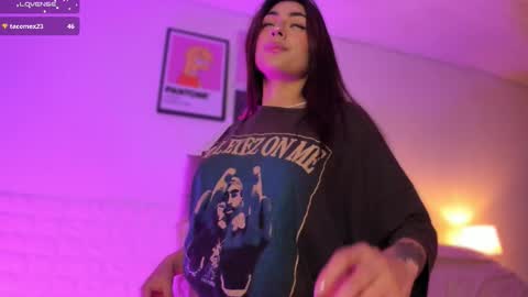 Snapshot of babychaos_ chatting on 02.16.26 Mariana online show from 02.16.26