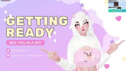 Snapshot of babydollstarlit chatting on 04.18.26 Starlit online show from 04.18.26
