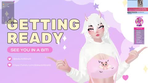 Snapshot of babydollstarlit chatting on 04.20.26 Starlit online show from 04.20.26
