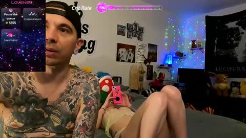 Couple of Bad Rabbits online show from 12.16.24