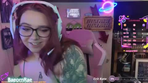 Snapshot of baeornrae chatting on 02.27.26 Baeorn Rae online show from 02.27.26