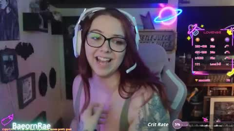 Snapshot of baeornrae chatting on 03.18.26 Baeorn Rae online show from 03.18.26