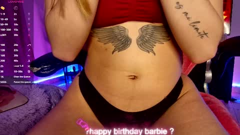 Snapshot of barbie20_ chatting on 06.14.26 sexy Barbie online show from 06.14.26