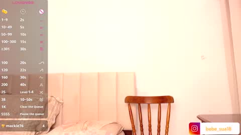 Snapshot of bebe_sua chatting on 01.26.25 Jennifer online show from 01.26.25