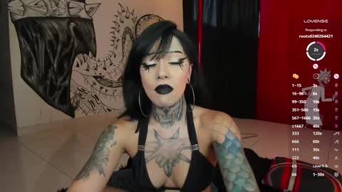 Snapshot of beelzebosss chatting on 12.23.24 Daniela ur fav living dead girl online show from 12.23.24