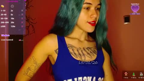 Snapshot of bell_art chatting on 01.15.26 online show from 01.15.26