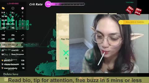 Bex Black online show from 03.02.26