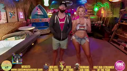 Snapshot of bigbananamilfshake chatting on 02.16.25 Mya and Angelo online show from 02.16.25