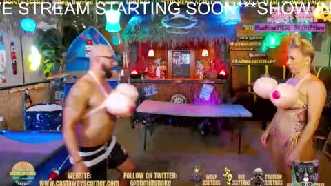 Snapshot of bigbananamilfshake chatting on 10.20.25 Mya and Angelo online show from 10.20.25