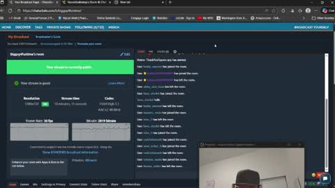 Snapshot of bigguy4funtime chatting on 11.27.25 bigguy4funtime online show from 11.27.25
