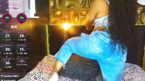 Snapshot of black_ambar chatting on 02.24.25 Ambar online show from 02.24.25