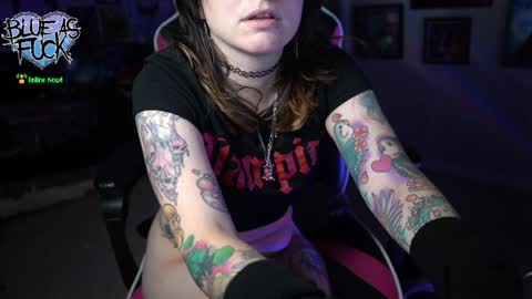 Snapshot of blueasfuck chatting on 12.15.24 Blue online show from 12.15.24