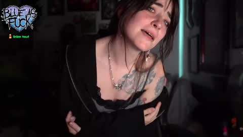 Snapshot of blueasfuck chatting on 10.14.25 Blue online show from 10.14.25
