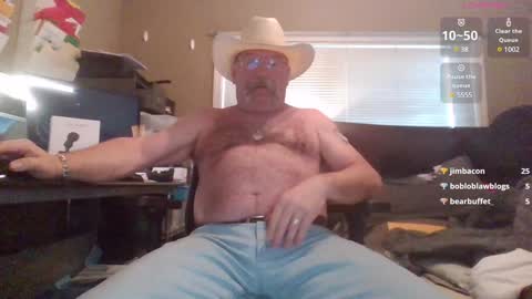 Snapshot of bluecollarjacker chatting on 01.23.25 ConcreteCowboy online show from 01.23.25