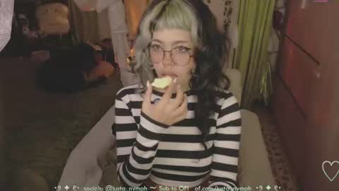   Im Nym  Justa nymph on twitter and IG online show from 08.06.26