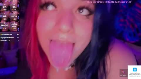 Snapshot of booboosperfectfacefuck chatting on 12.01.25 Nova sub to my fan club for free pms and sexy sloppy videos online show from 12.01.25