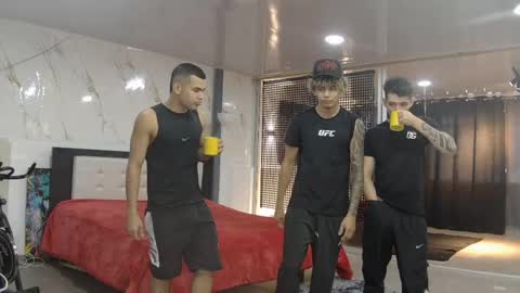 Snapshot of boysgang_sex chatting on 05.27.26 Angelo Mark Fernando Taylor online show from 05.27.26