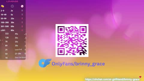 brinny_grace online show from 10.14.25