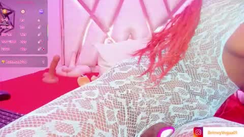 Snapshot of britneyvega chatting on 10.23.25 Britney online show from 10.23.25