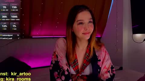 Snapshot of brittcooling chatting on 02.19.25 Kira online show from 02.19.25