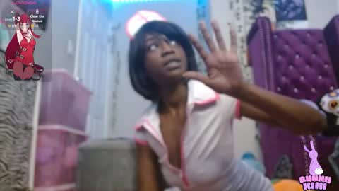 Snapshot of bunniikimi chatting on 10.10.25 Bunnii Kimi online show from 10.10.25