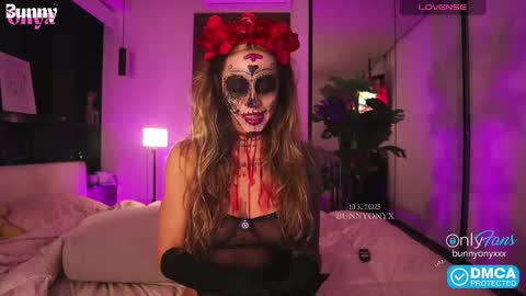 Snapshot of bunnyonyx chatting on 10.31.25 Stephanie Next stream TUESDAY 6pm PDT online show from 10.31.25