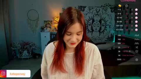 Snapshot of callmekatesmit chatting on 10.21.25 kate online show from 10.21.25