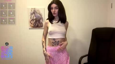 Snapshot of camienevius chatting on 02.14.26 Hello My name is Rina im new model here and little but shy but curious. online show from 02.14.26